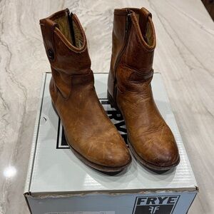 Frye Melissa Button Short Ankle Boots